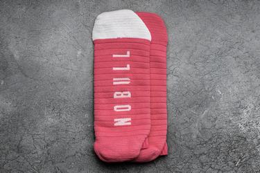 Chaussettes Nobull Low Neon Homme Rose Blanche | LG9250416