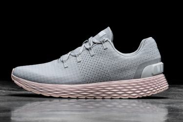 Chaussures Running Nobull Arctic Ripstop Runner Femme Grise Rose | FK0136942