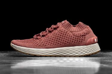 Chaussures Running Nobull Knit Runner Femme Rouge | BL3916702