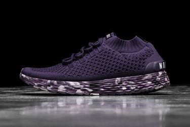 Chaussures Running Nobull Knit Runner Femme Violette Foncé | HW4317520