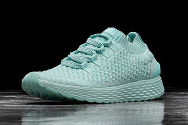 Chaussures Running Nobull Knit Runner Femme Turquoise Clair | IH4320968