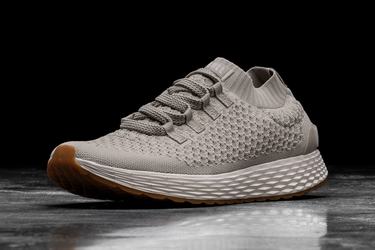 Chaussures Running Nobull Knit Runner Femme Grise | NR7812964