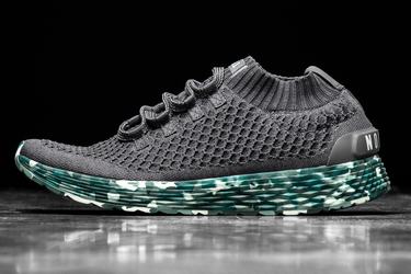 Chaussures Running Nobull Knit Runner Femme Grise Foncé | VL1750486