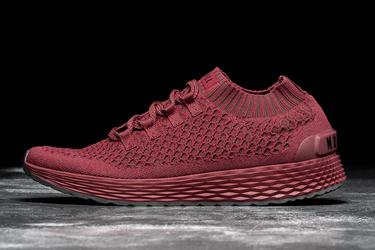 Chaussures Running Nobull Knit Runner Homme Rouge | GD2750938