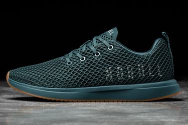 Chaussures Running Nobull Mesh Runner Homme Turquoise Foncé | EC9217634