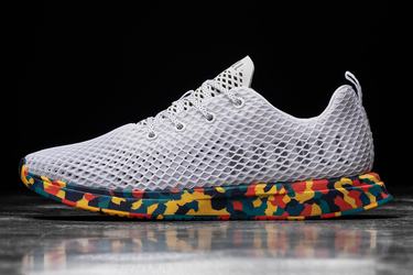 Chaussures Running Nobull Mesh Runner Homme Blanche Doré | VW5074893