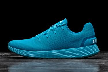 Chaussures Running Nobull Neon Ripstop Runner Femme Bleu | WT5920834