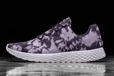 Chaussures Running Nobull Tie-Dye Ripstop Runner Femme Violette | WJ9576134