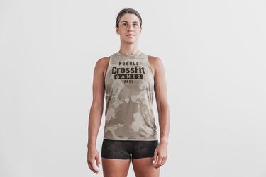 Debardeur Nobull Crossfit Games® 2022 High-Neck Tank Femme Camouflage | ZG7581094