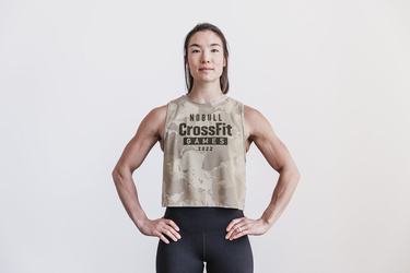 Debardeur Nobull Crossfit Games® 2022 Muscle Tank Femme Camouflage | OX1480297