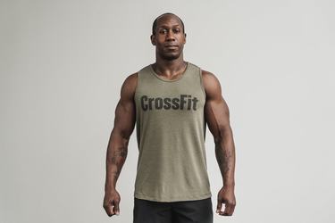 Debardeur Nobull Crossfit® Tank Homme Vert | VO7295408