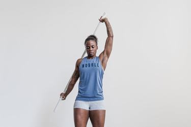 Debardeur Nobull High-Neck Tank Bright Colors Femme Bleu | AU8716520