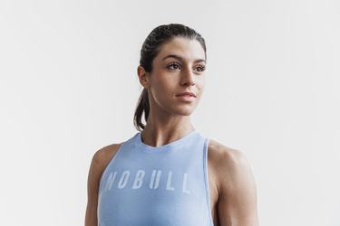 Debardeur Nobull High-Neck Tank Bright Colors Femme Bleu | ZT7560149