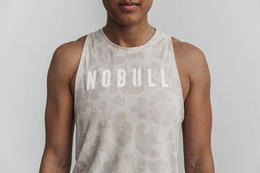 Debardeur Nobull High-Neck Tank Femme Rose | YT5438197