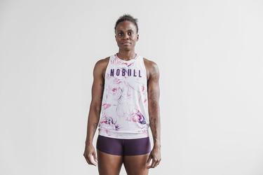 Debardeur Nobull High-Neck Tank Femme Violette | MQ1307864