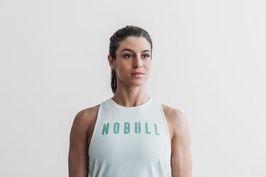 Debardeur Nobull High-Neck Tank Seasonal Colors Femme Vert | VY4781592
