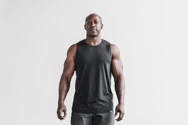 Debardeur Nobull Lightweight Tank Homme Noir | MU5283740