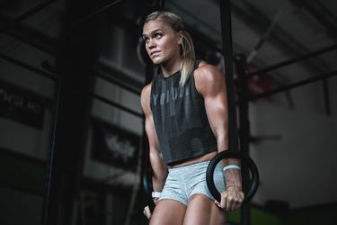 Debardeur Nobull Muscle Davidsdottir Tank Femme Grise | HS9381742