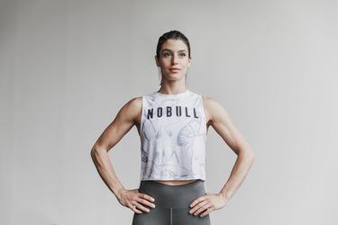Debardeur Nobull Muscle Tank Femme Grise | FM2987310
