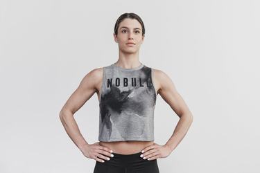 Debardeur Nobull Muscle Tank Femme Grise | KX8250741