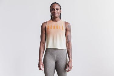 Debardeur Nobull Muscle Tank Femme Jaune | SA1854670