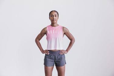 Debardeur Nobull Muscle Tank Femme Rose | GH9172084
