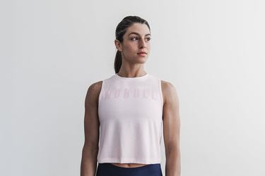 Debardeur Nobull Muscle Tank Femme Rose | ZD6237450