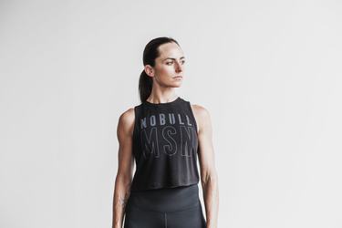 Debardeur Nobull Muscle Tank (Madison) Femme Noir | JG2168937