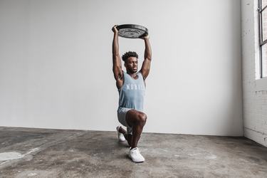Debardeur Nobull Tank Homme Bleu | DG9710684