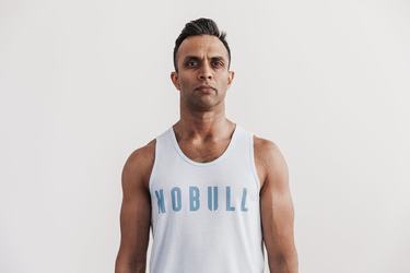 Debardeur Nobull Tank Homme Bleu | RV1643087