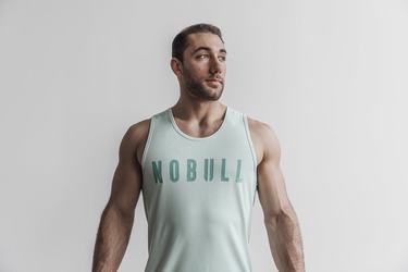 Debardeur Nobull Tank Homme Vert | PW0234719