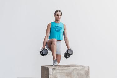 Debardeur Nobull Wodapalooza Muscle Tank Femme Bleu | NP5974821