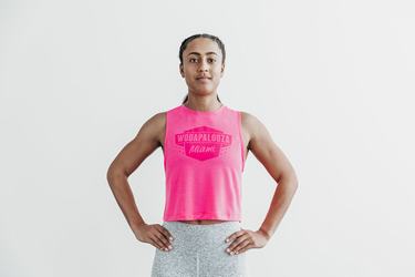 Debardeur Nobull Wodapalooza Muscle Tank Femme Rose | SM5683740