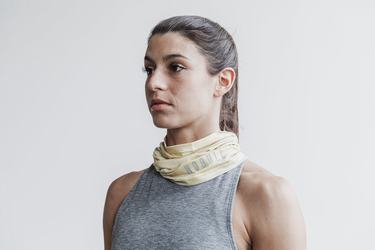 Echarpes Nobull Gaiter Tie-Dye Femme Jaune | LX7683452