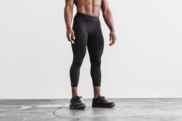 Leggings Nobull 3/4 Compression Tight Homme Noir | SM6127340