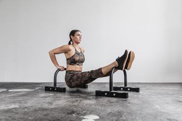 Leggings Nobull High-Rise Crop Tie-Dye Femme Noir | IW5413296