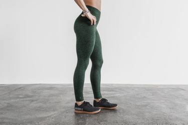 Leggings Nobull High-Rise Tight Matte Femme Vert | FU3829640