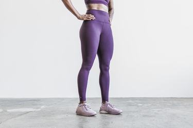 Leggings Nobull High-Rise Tight Matte Femme Violette | VP6895407
