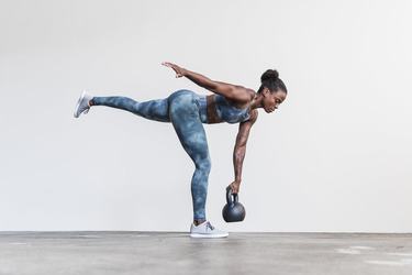 Leggings Nobull High-Rise Tight Tie-Dye Femme Bleu | EX1746923