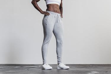 Pantalon Jogging Nobull Femme Grise Clair | KZ8024935