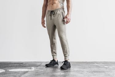 Pantalon Jogging Nobull Homme Marron Clair | JR7058639