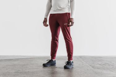 Pantalon Jogging Nobull Homme Rouge Foncé | XE9527308