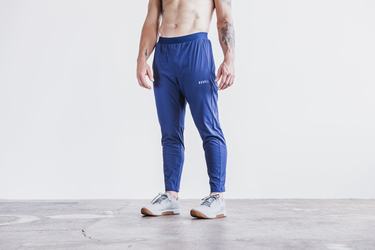 Pantalon Jogging Nobull Lightweight Woven Homme Bleu Marine | HJ6073859