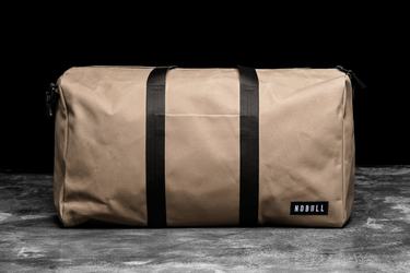 Sac de sport Nobull Waxed Canvas Duffle Femme Marron Clair | OL5281697