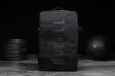 Sac de sport Nobull Waxed Canvas Duffleback Femme Noir | TS1856420