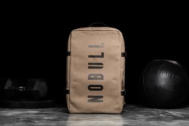 Sac de sport Nobull Waxed Canvas Duffleback Homme Marron Clair | YI4350281