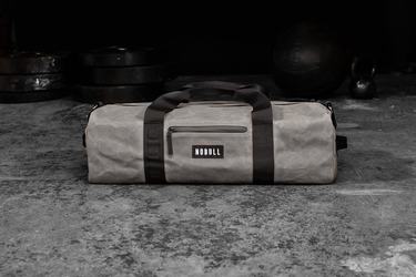 Sac de sport Nobull Waxed Canvas Traditional Duffle Homme Grise | OW4702359