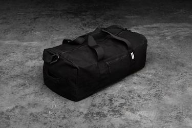 Sac de sport Nobull Xl Waxed Canvas Traditional Duffle Homme Noir | GQ2915307