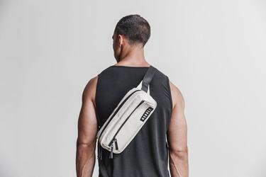 Sacs Nobull Crossbody Homme Blanche | RQ4812537
