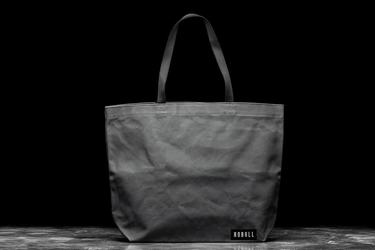 Sacs Nobull Waxed Canvas Open Top Tote Femme Grise | QO7539148
